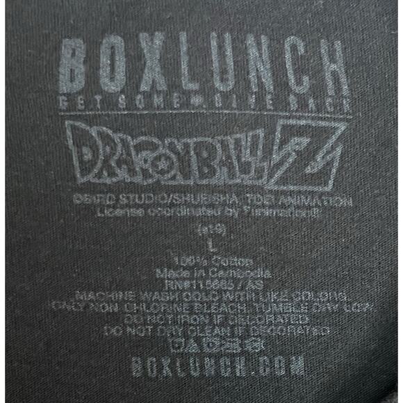 Dragon Ball Z “Like Father” Goku & Vegeta Super Saiyan T-Shirt - BoxLunch Size L - Picture 5 of 8